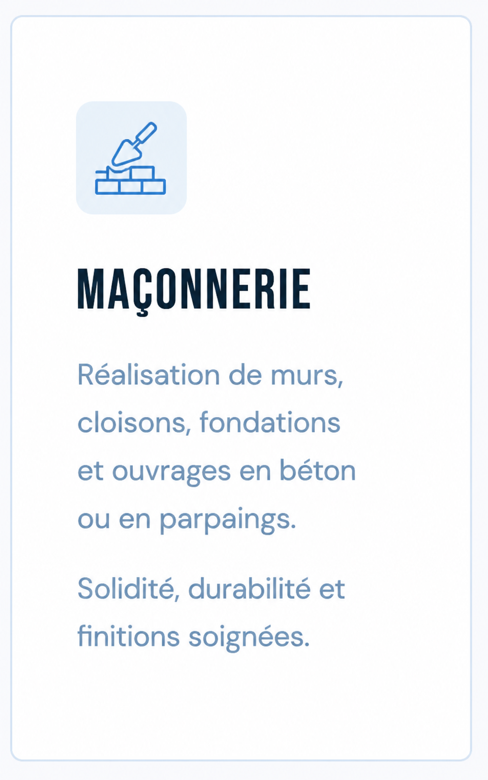 Maçonnerie