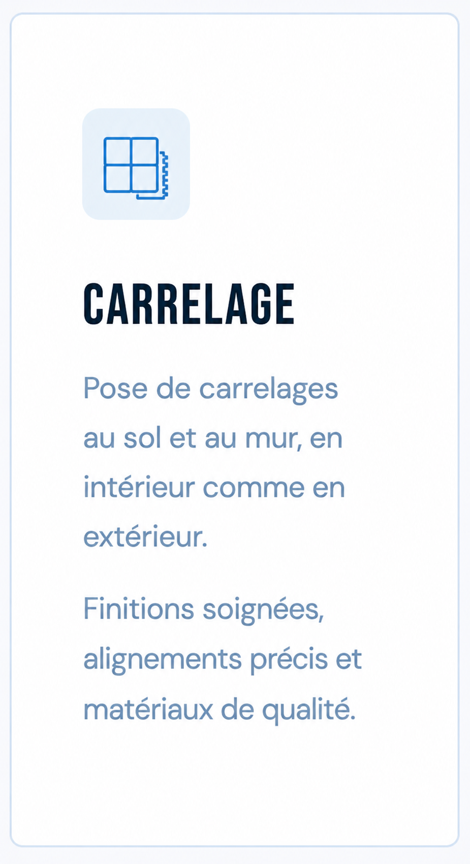 Carrelage